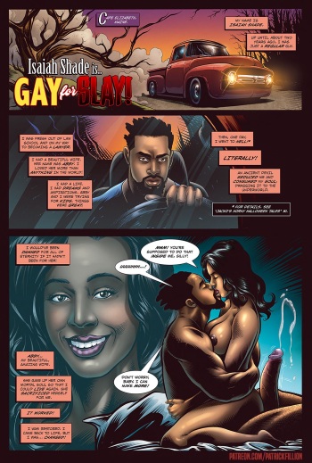 Gay For Slay Comic- Patrick Fillion cover