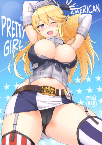 (C90) [Kaki no Tane (Summer)] American Kawaii Girl | American Pretty Girl (Kantai Collection -KanColle-) [English] cover