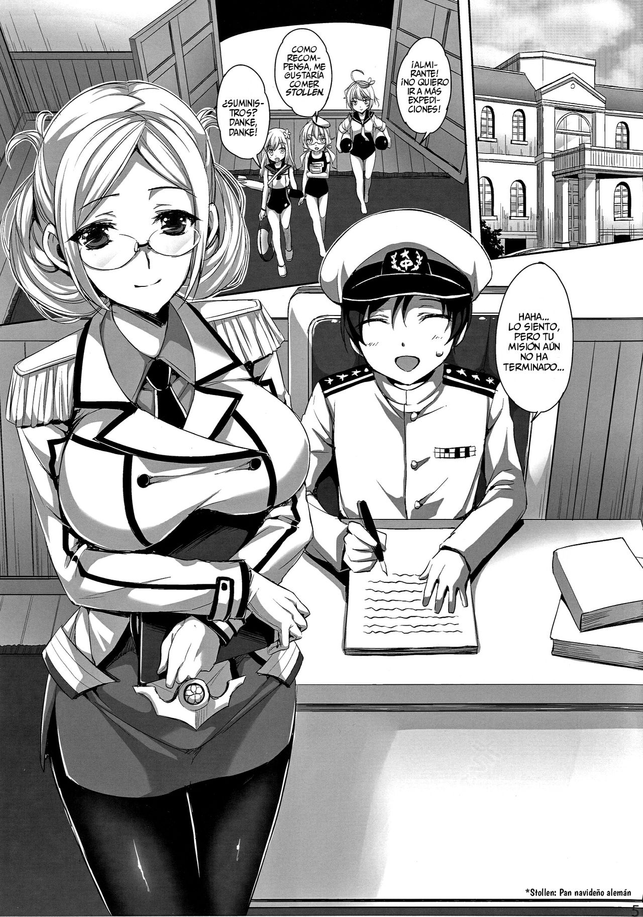 Katori Sensei no Yasen Jugyou page 5 full