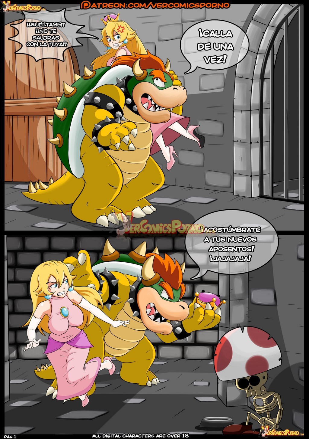 Bowsette: Rescate - Page 2 - Comic Porn XXX