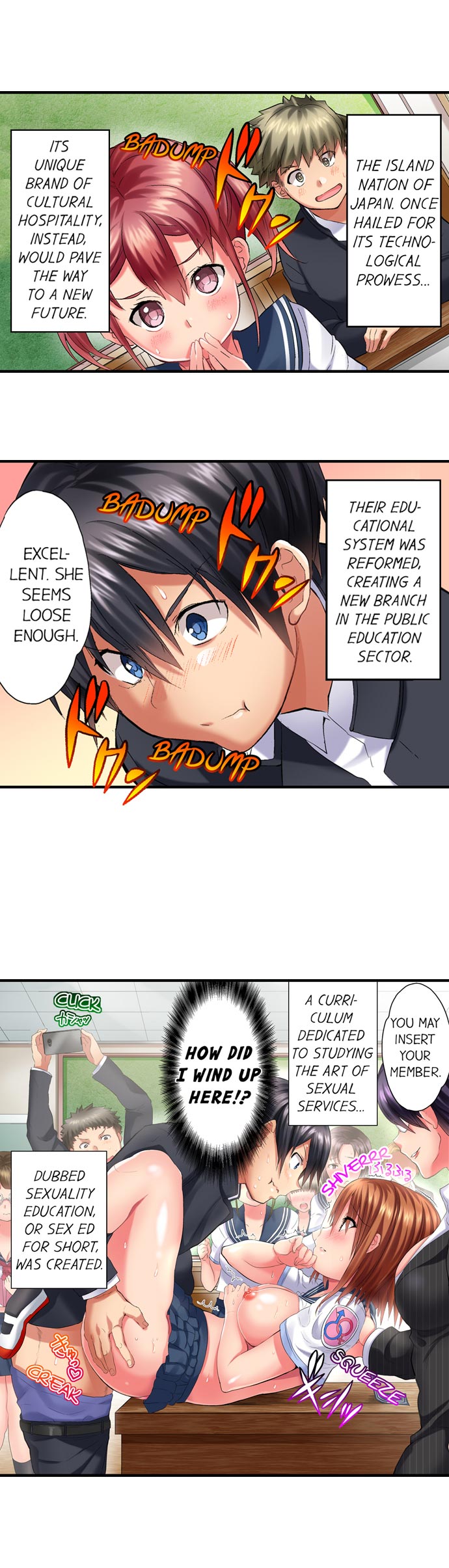 Welcome To Open Sex Class ~Class 1-H's Sex Workshop~ page 4 full