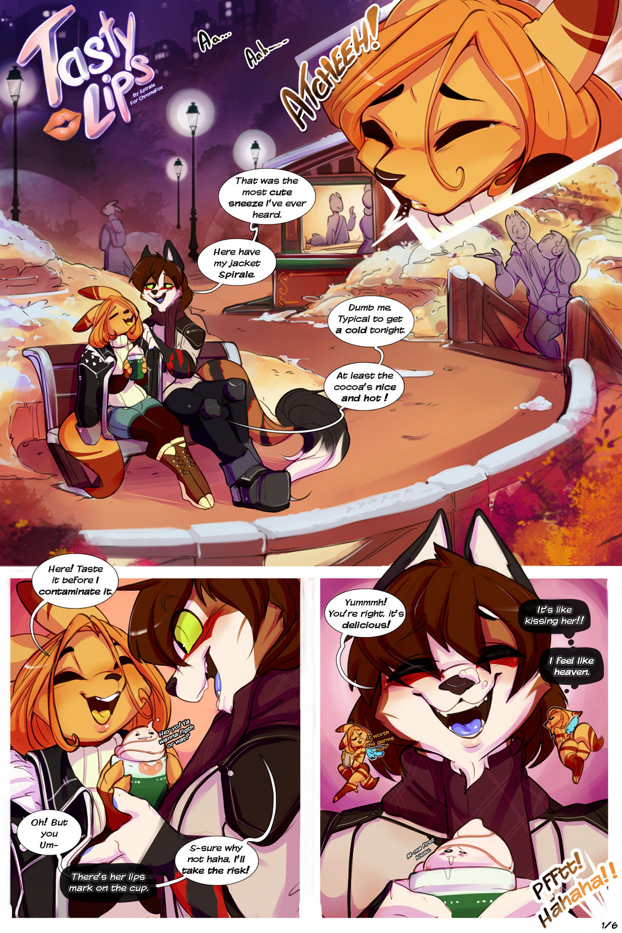 Tasty Lips page 1 full