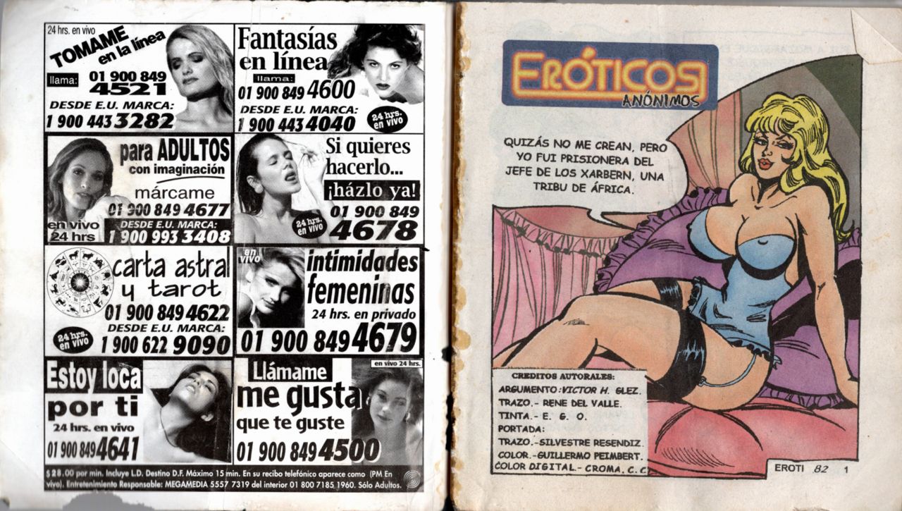 Eróticos Anónimos, No. 82 page 2 full