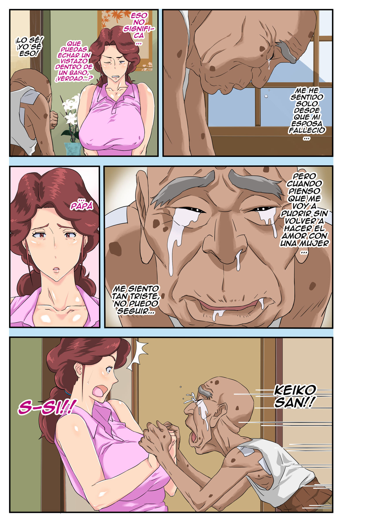 Kyojiri Tsuma Keiko to Zetsurin! Sukebe Jii. page 11 full