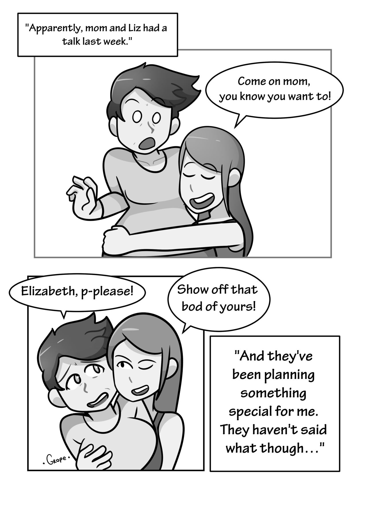 Mom and Sis, as if 1 girl wasn't enough! page 5 full