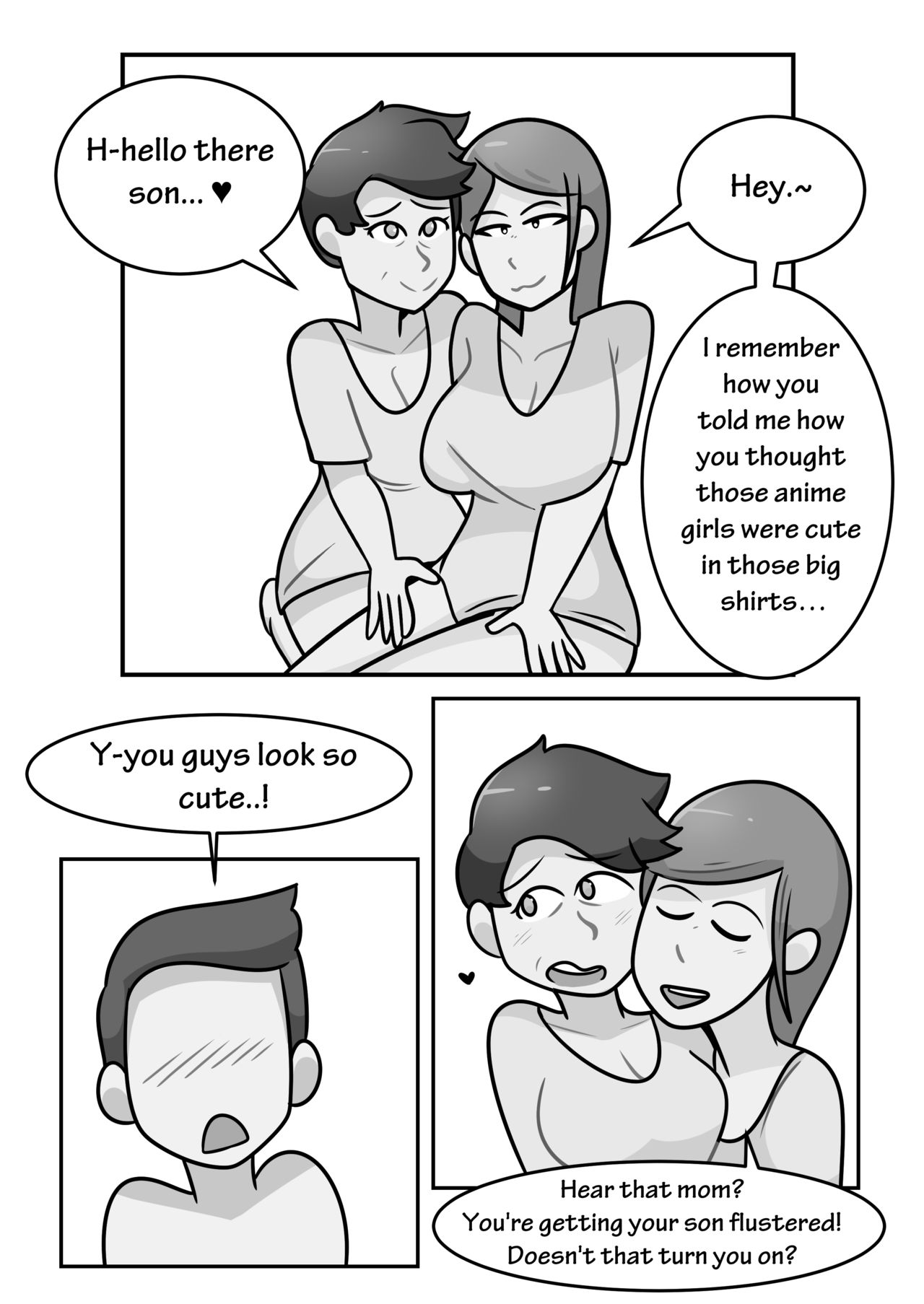 Mom and Sis, as if 1 girl wasn't enough! page 9 full