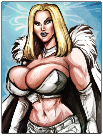 [TheAmericanDream] The Wide Queen Emma Frost cover