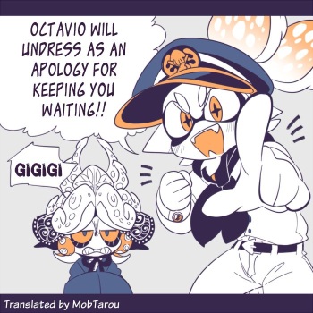 [SIZMA] Octavio will undress as an apology for keeping you waiting!! (Splatoon) [English] [Digital] cover