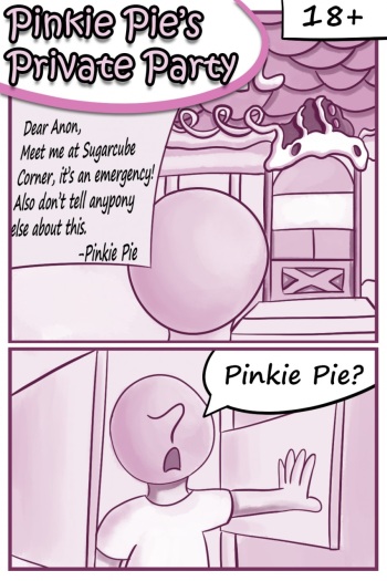 Pinkie Pie’s Private Party (My Litttle Pony) cover