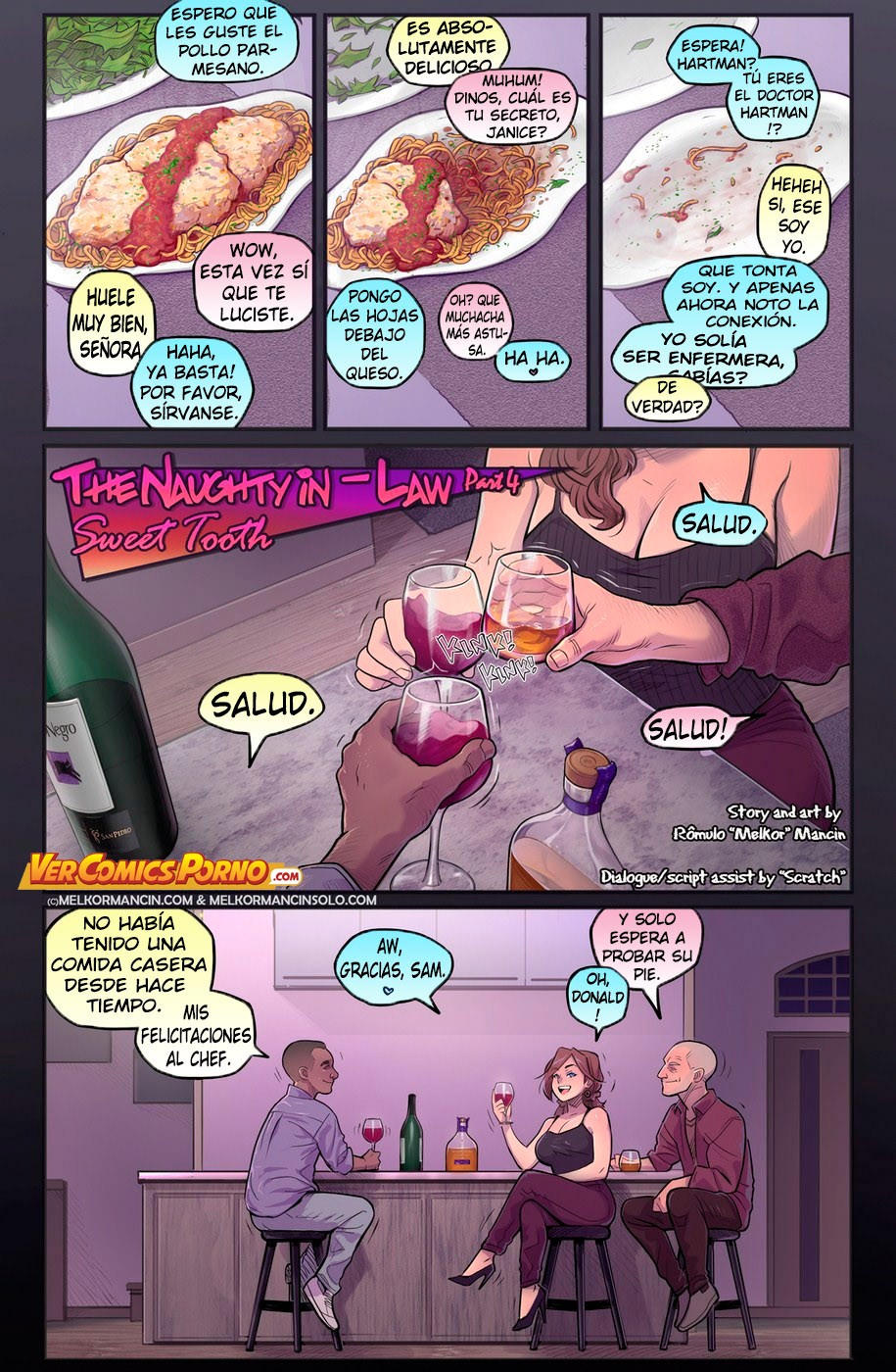 Naughty in-Law | Una Nuera Traviesa 4 - Page 9 - Comic Porn XXX