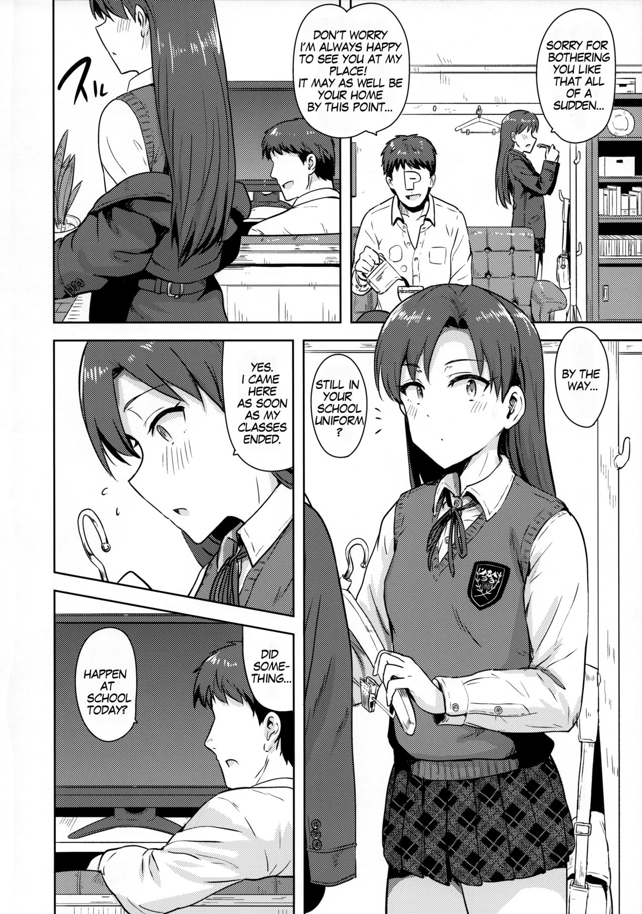 Chihaya to Seifuku! | Chihaya and Uniform! page 3 full