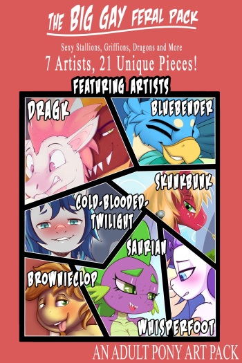 The Big Gay Feral Pack (Various) cover