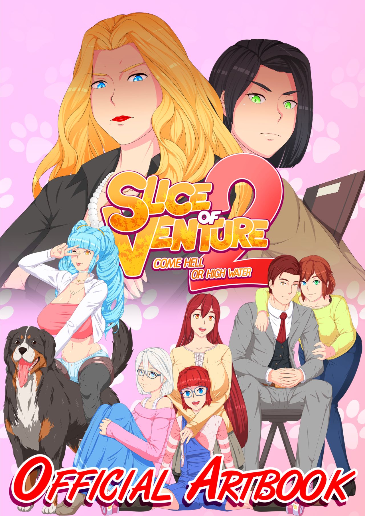 Slice of Venture 2 Official Artbook page 1 full
