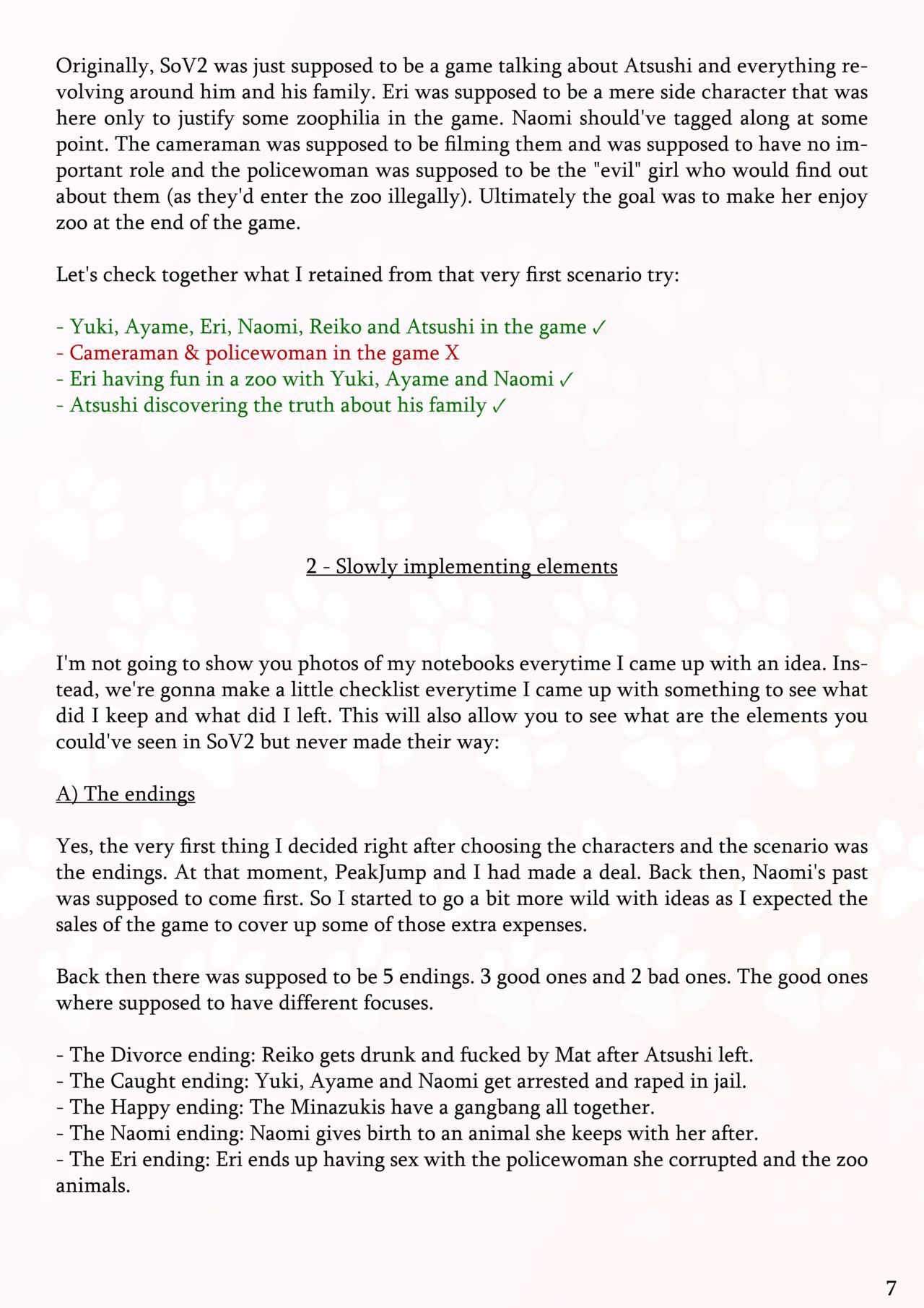 Slice of Venture 2 Official Artbook page 7 full