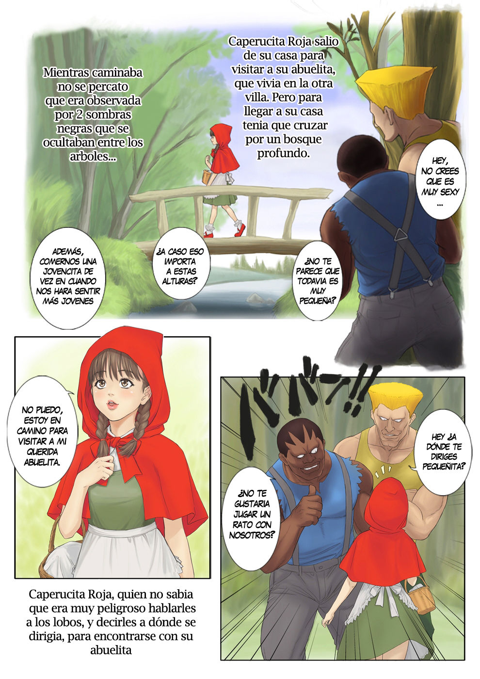Otona no Ehon Akazukin-chan | La pequeña Caperucita page 3 full