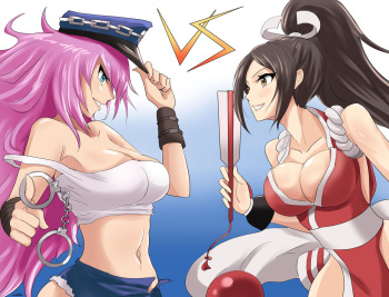 [veiled616] Mai VS Poison (King of Fighters) [Decensored] cover