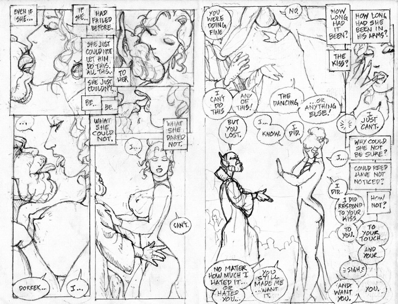 Fantastic Four, Earth Girls Ain't Easy: The Balcony Scene page 12 full