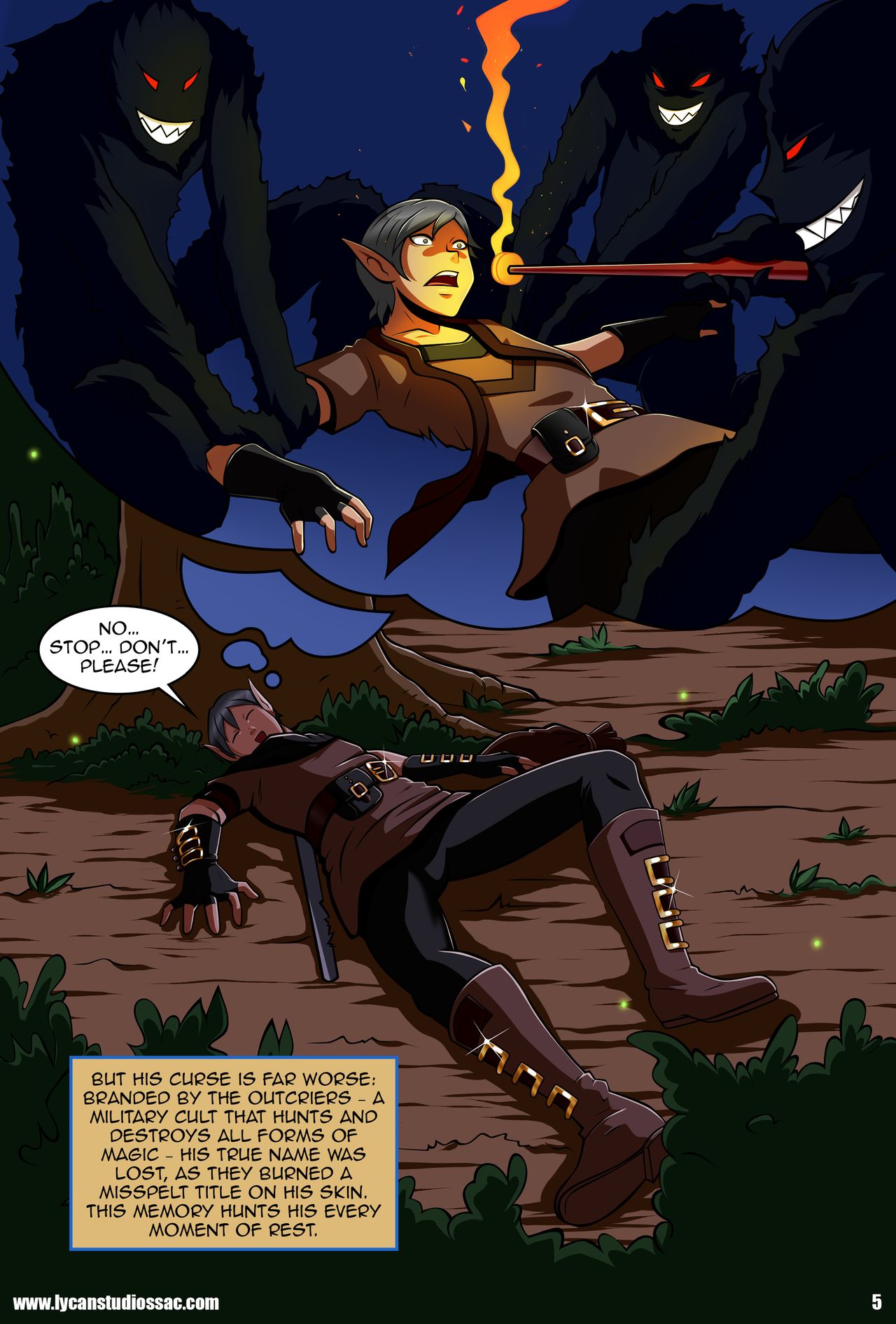 Upon a Star - Hunter's Curse page 7 full