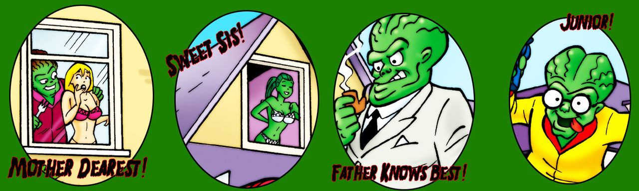The Martian Family! page 2 full