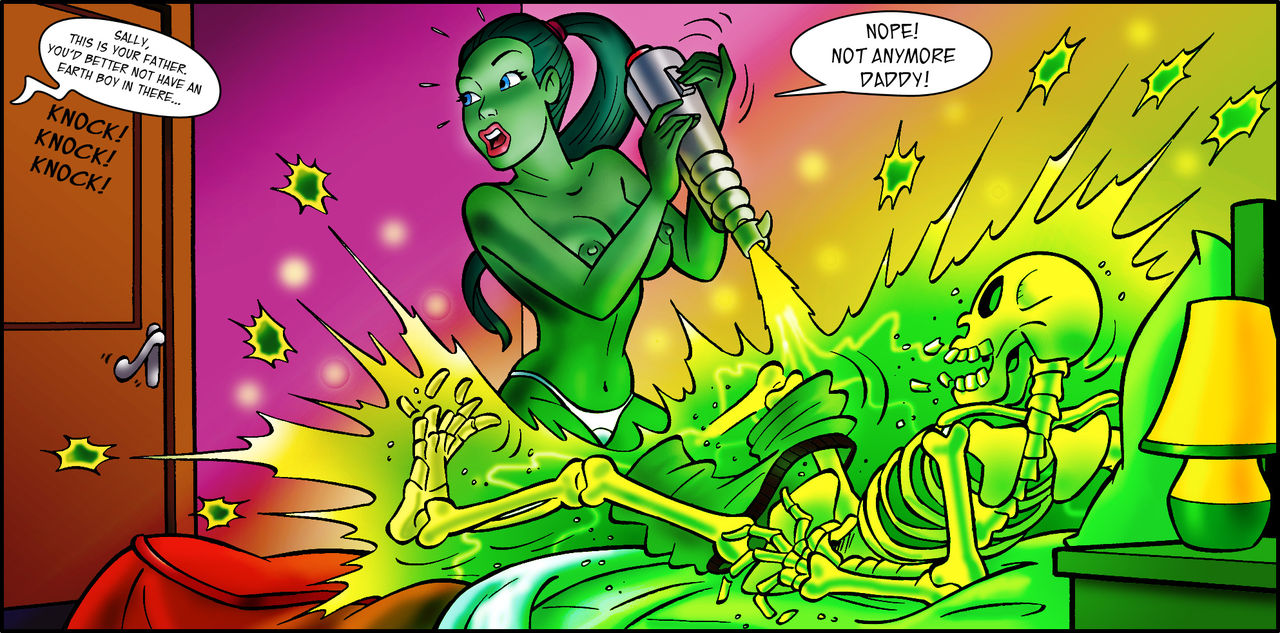The Martian Family! page 6 full