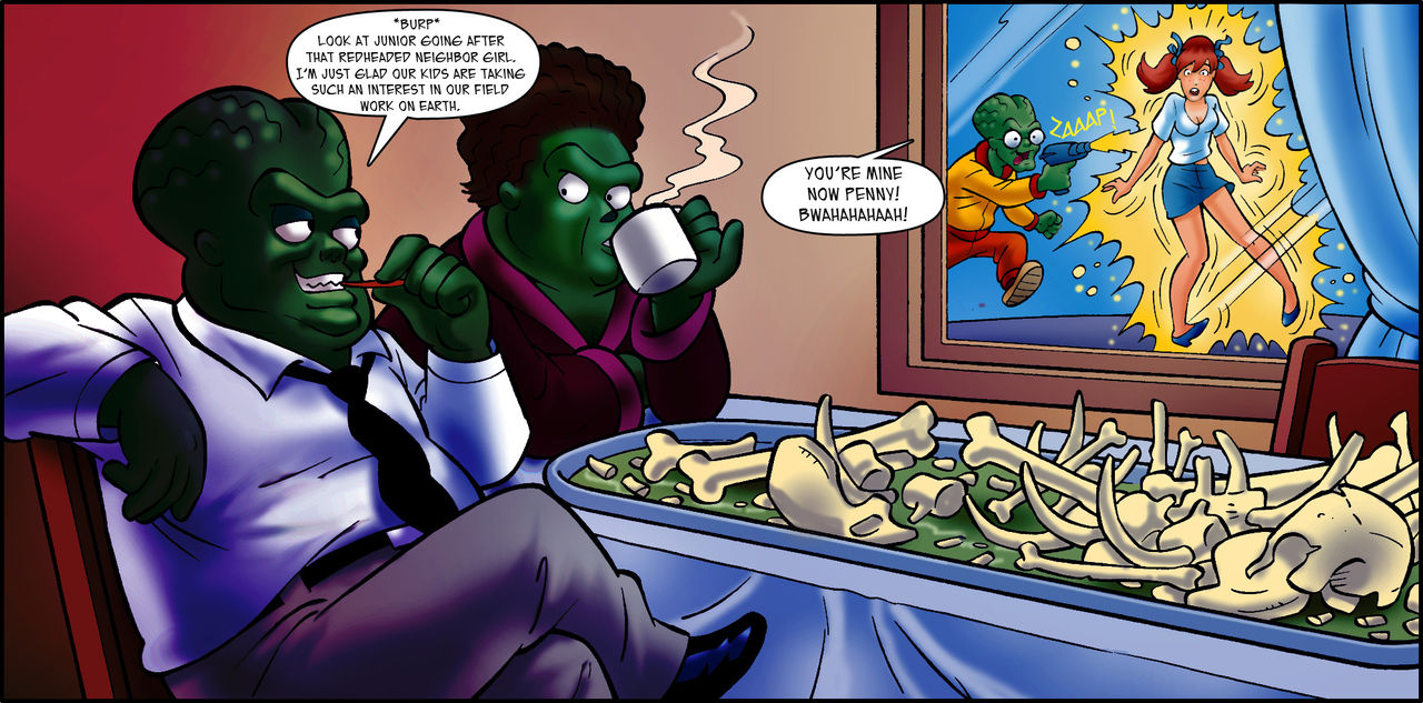 The Martian Family! page 9 full