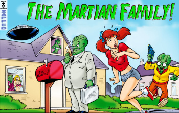 [Pulptoon] The Martian Family! cover