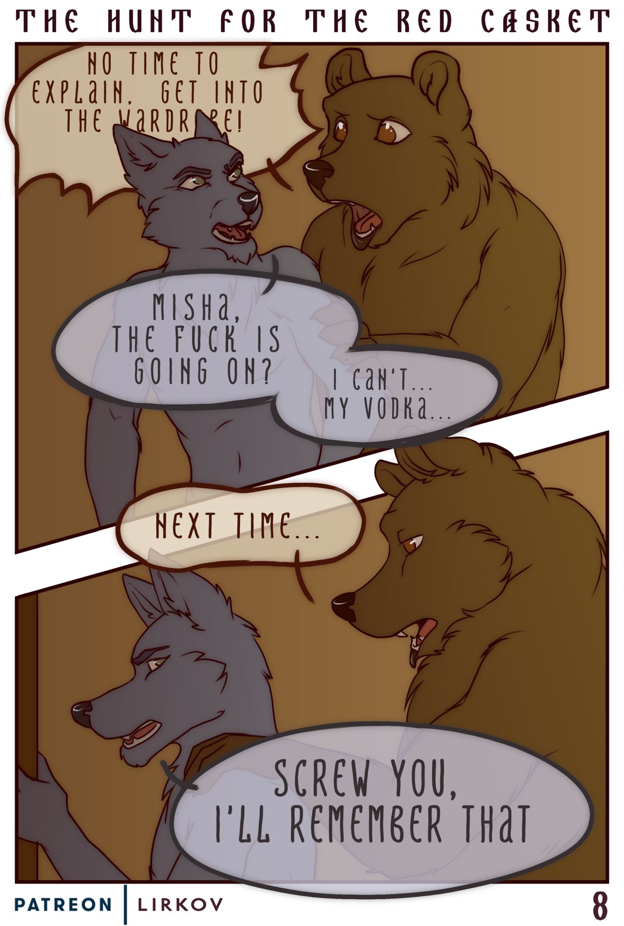 The Vixen and the Bear II: The Hunt for the red casket page 9 full