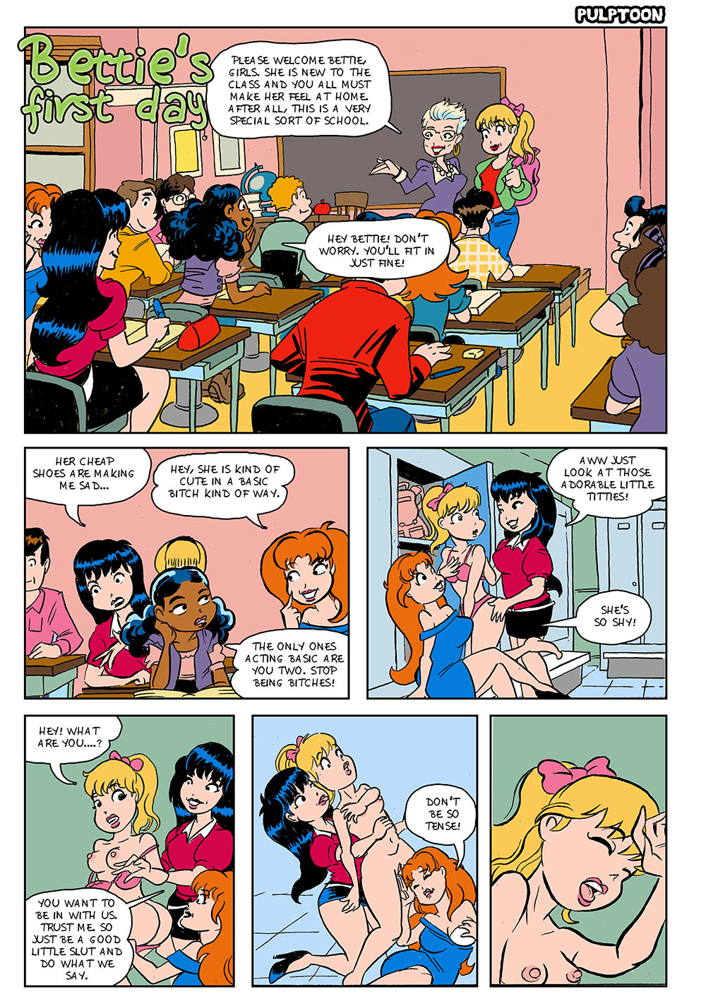 Bettie's First Day page 2 full