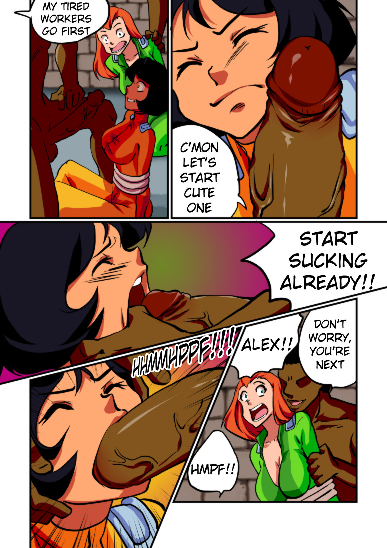 Totally Spies Comic page 1 full