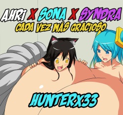 Ahri x Sona x Syndra: Growing Funny