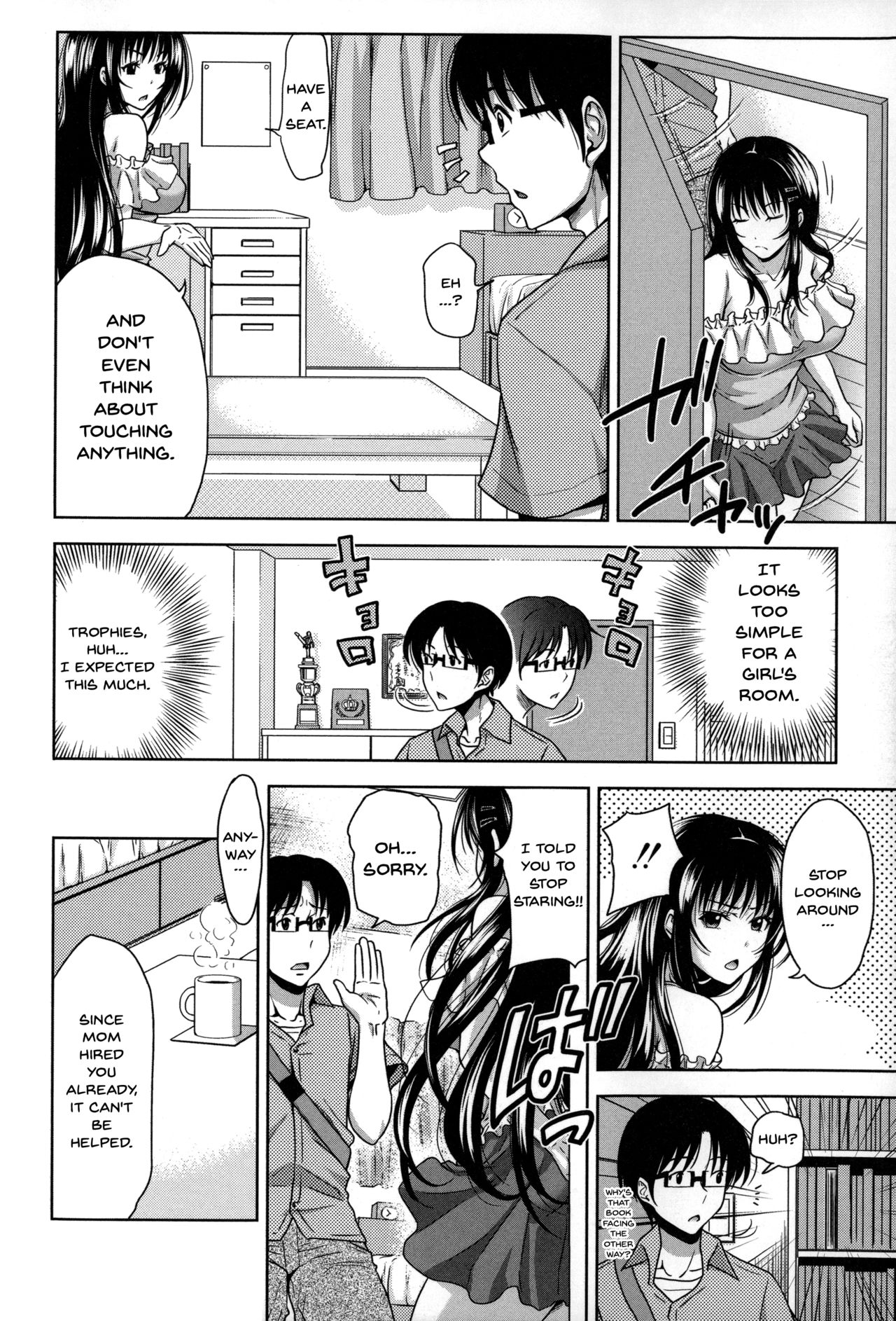 Pakotate! Seikouritsu 0% no Teppeki Bishojo VS Seikouritsu 100% no Hentai Katei Kyoushi | Pakotate! Sex Rate 0% Iron-Willed Beautiful Virgins VS Sex Rate 100% Perverted Coach Ch.1-2 page 12 full