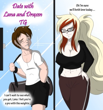[TFSubmissions] Date with Lana TG - Daxen Gym Date cover
