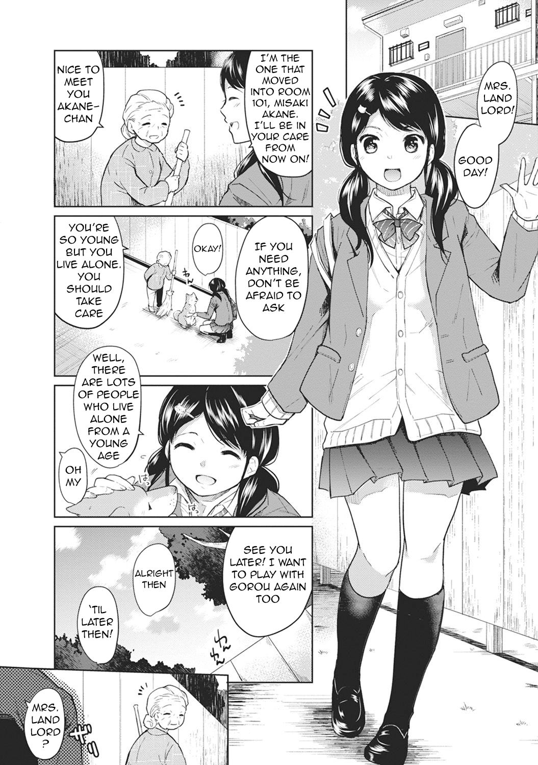 1LDK+JK Ikinari Doukyo? Micchaku!? Hatsu Ecchi!!? Ch. 1-6 page 2 full
