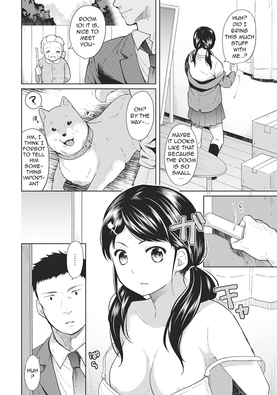 1LDK+JK Ikinari Doukyo? Micchaku!? Hatsu Ecchi!!? Ch. 1-6 page 3 full