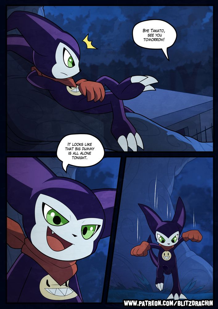 An inexperienced Guilmon page 1 full