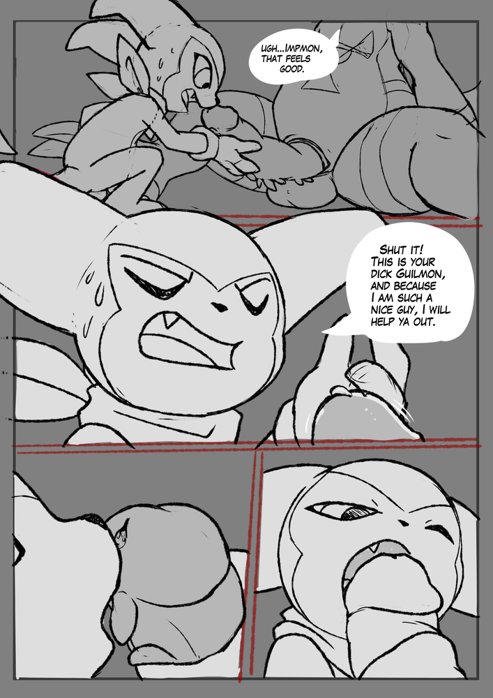 An inexperienced Guilmon page 10 full