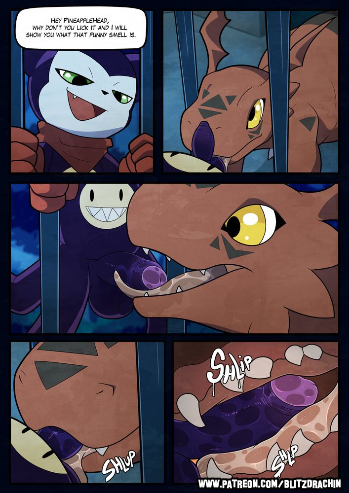 An inexperienced Guilmon page 4 full