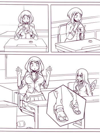 [inksGirls] Uraraka Growth (My Hero Academia) cover