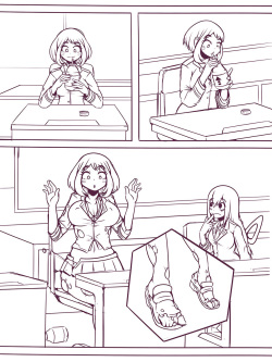 Uraraka Growth