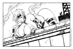 War on drugs - Sharon McCain - Superheroine - freedom stars- Superheroinecentral comix - XXX -warning: high violence