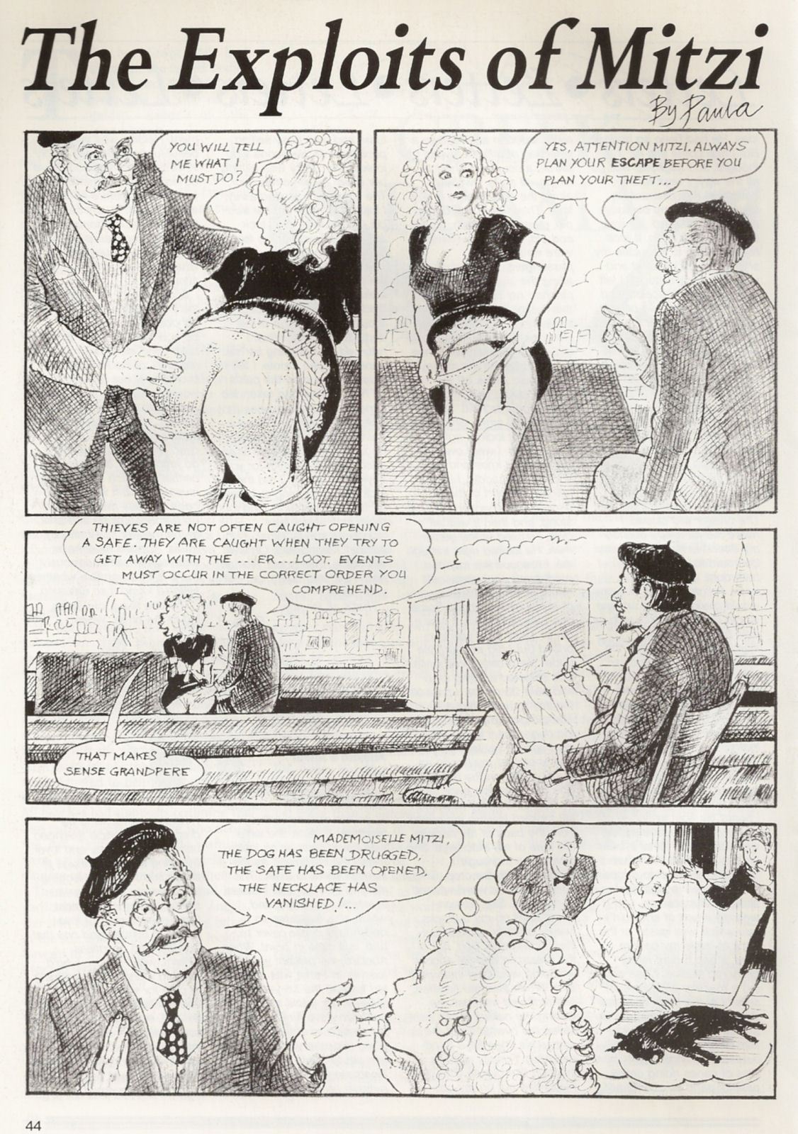 The Exploits of Mitzi page 11 full