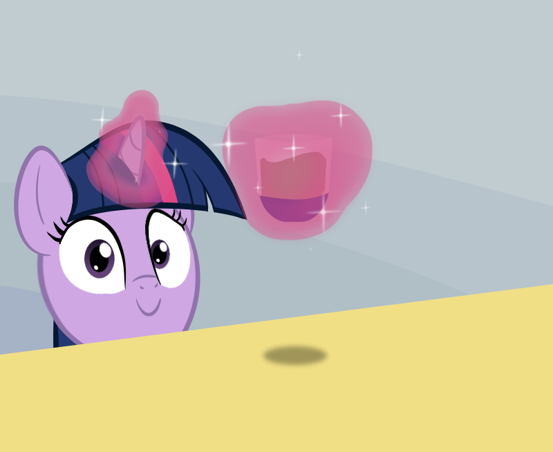 Twilight Sparkle With A Glass Of Chocolate Milk page 11 full