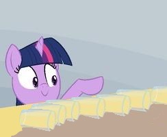 Twilight Sparkle With A Glass Of Chocolate Milk page 8 full