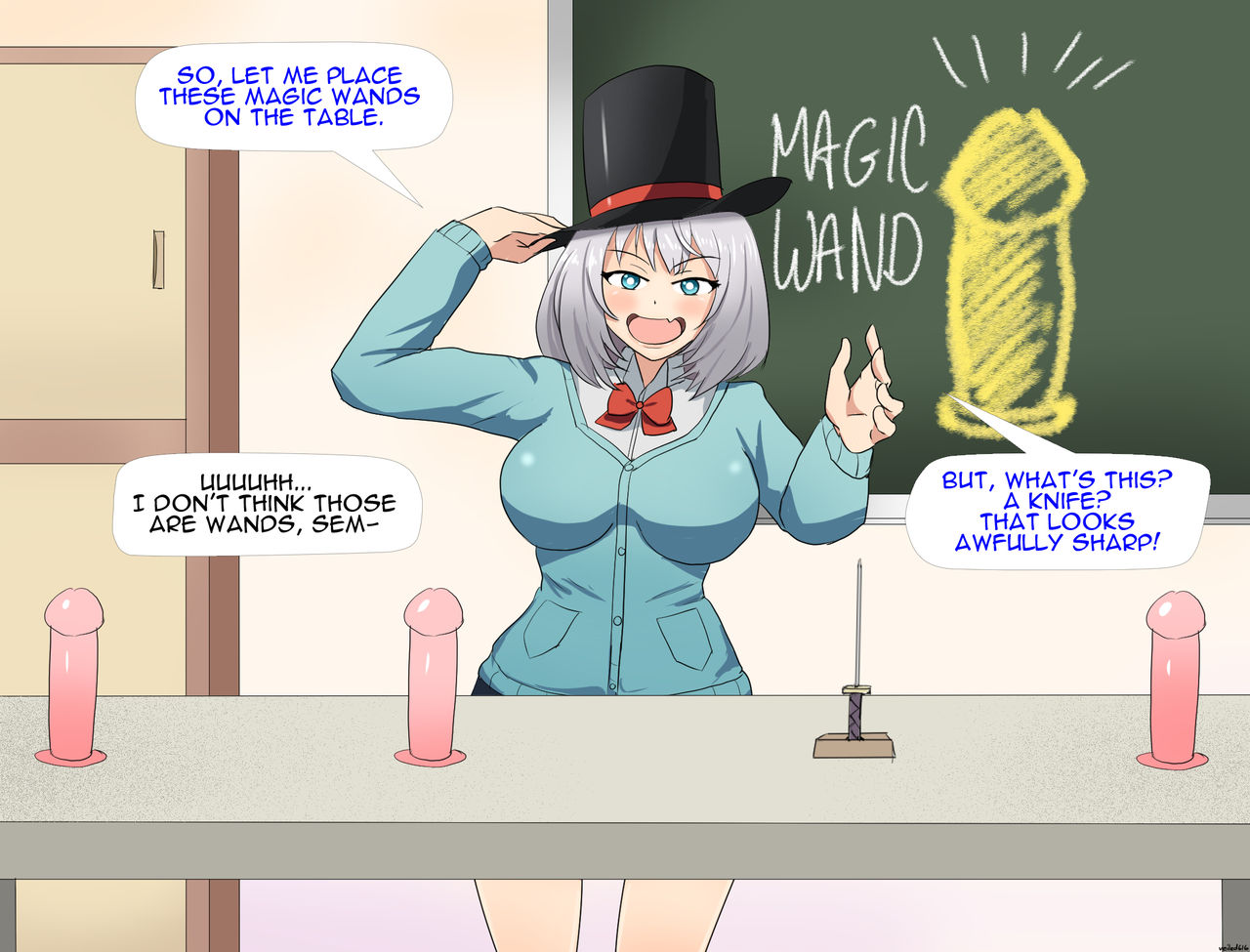 Magical Sempai's Magical Trick! page 2 full