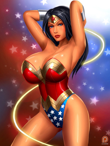 Wonder Woman (Large Breasts) cover