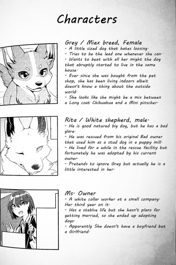 (Kansai! Kemoket 6) [Kaiten ParaDOGs (Diga Tsukune)] 1DK, Bokura to. [English] [Incomplete] cover