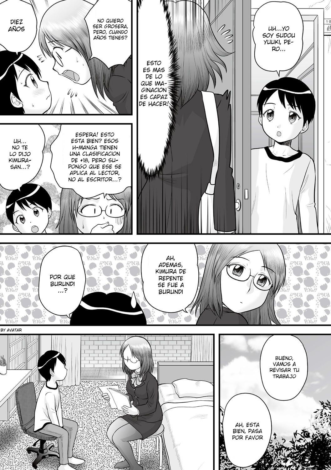 Shota Shota Mangaka page 3 full
