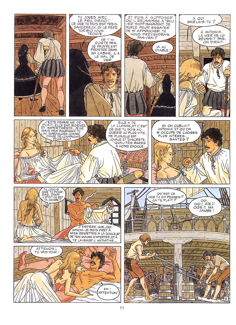 La Sueur du Soleil - 2 - La perle de Cubagua page 11 full