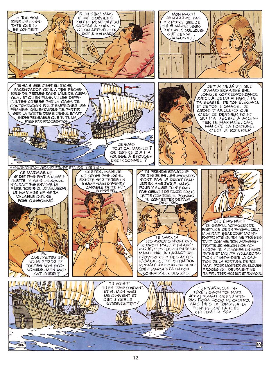 La Sueur du Soleil - 2 - La perle de Cubagua page 12 full