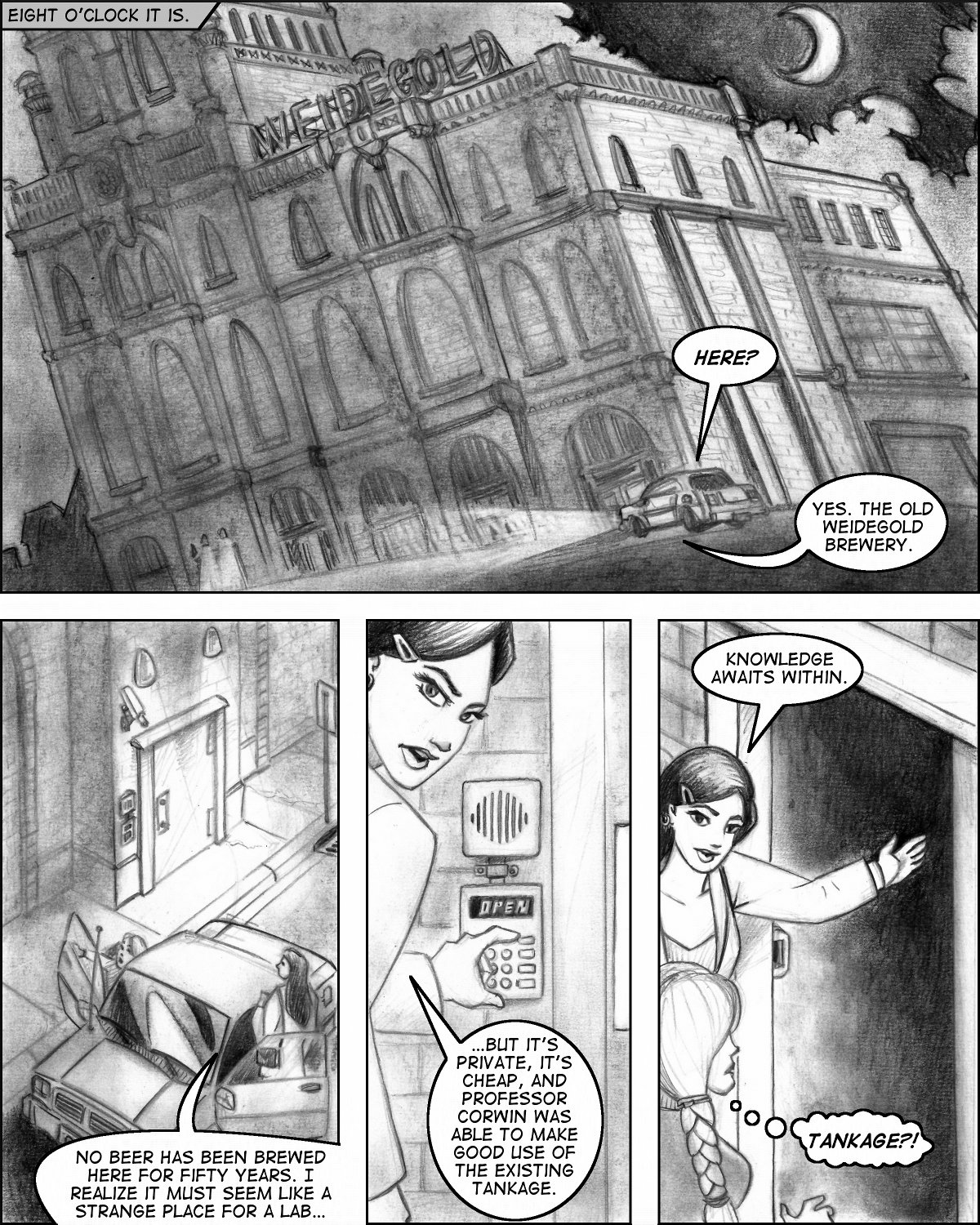 Tales of Gnosis College Comix Vol. 1 - Apsinthion Protocol page 8 full